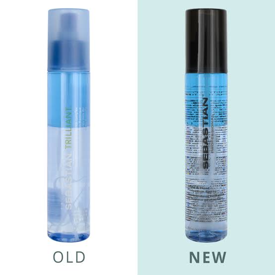 Sebastian trilliant shine and heat spray